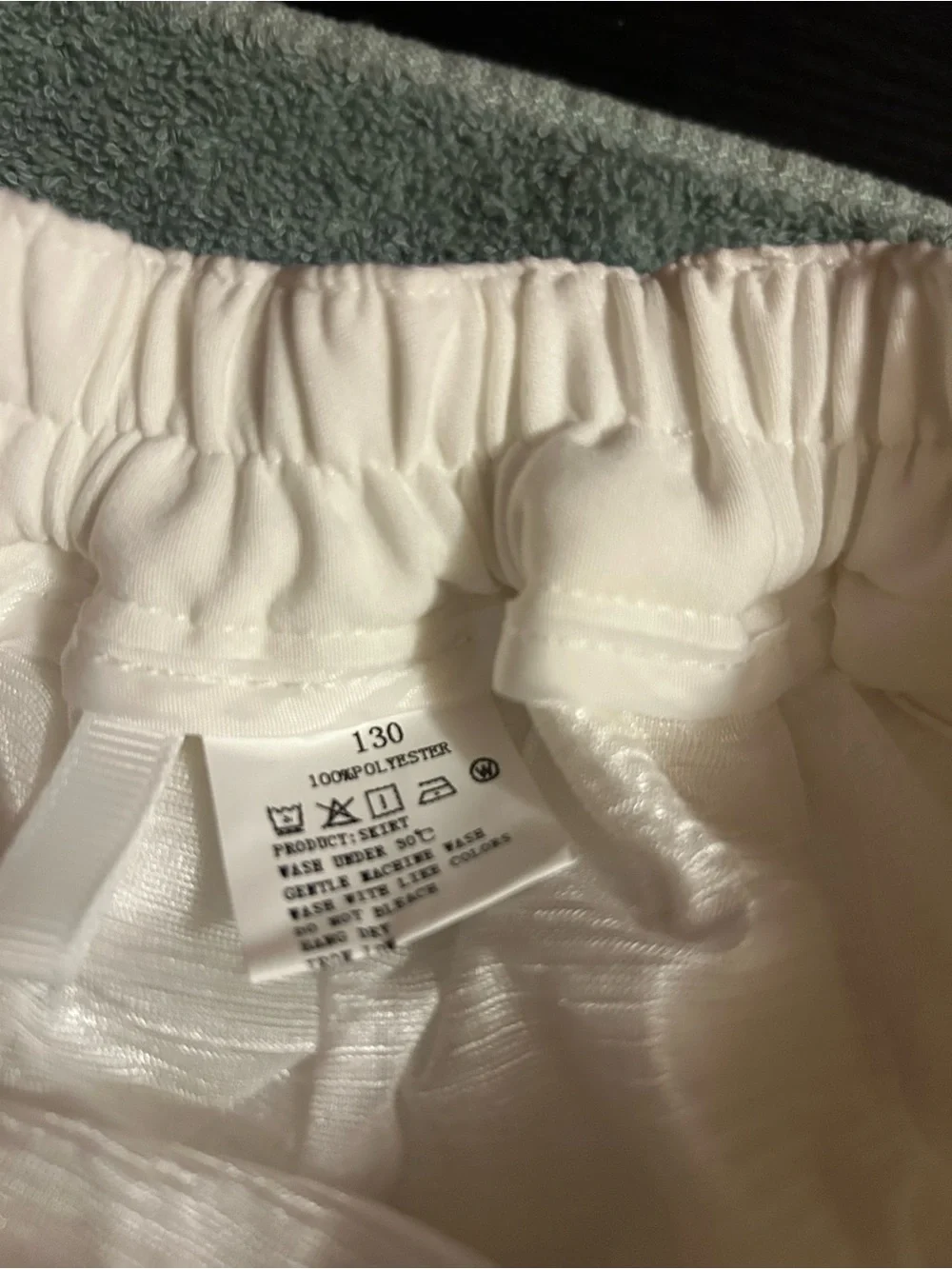 Girls' Pleated Skirt in Cream - Kids Bottoms